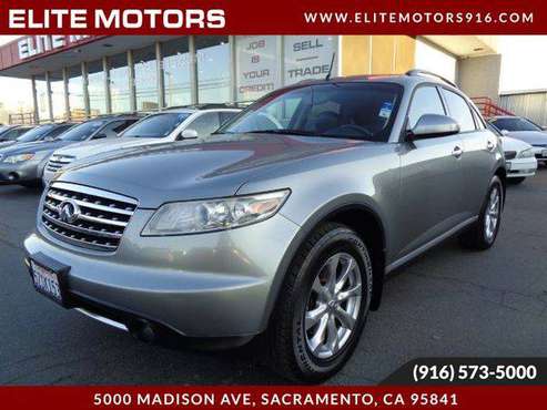 2007 INFINITI FX35 YOUR JOB IS YOUR CREDIT! for sale in Sacramento , CA