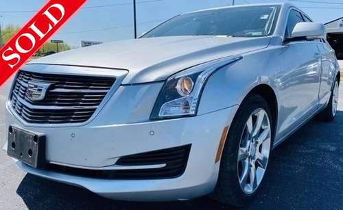SUNROOF! GPS! 2015 Cadillac ATS LUXURY AWD Sedan Silver for sale in Clinton, MO