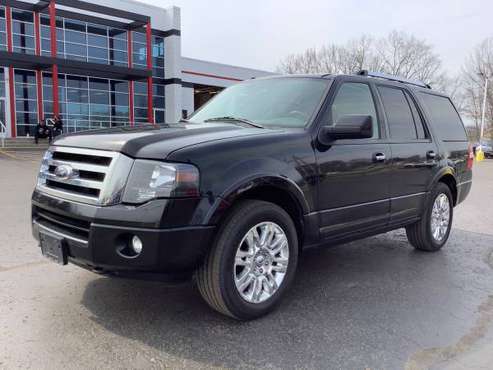 2014 Ford Expedition Limited! 4x4! Third Row! Loaded! No Accidents! for sale in Ortonville, MI