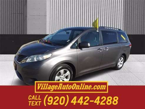 2011 Toyota Sienna Base - cars & trucks - by dealer - vehicle... for sale in Green Bay, WI