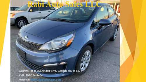 2016 KIA RIO LX REDUCED PRICE - cars & trucks - by dealer - vehicle... for sale in Garden City, ID