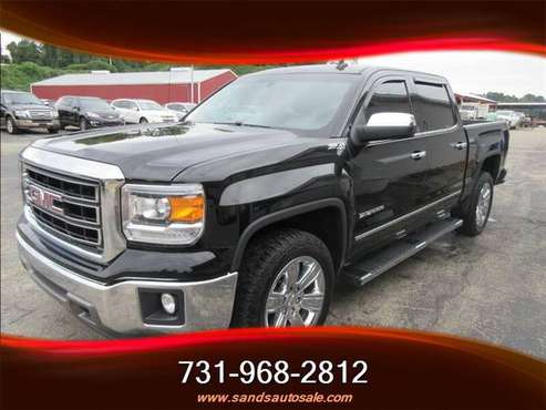 2014 GMC SIERRA CREW-CAB 4X4, LEATHER, NAVIGATION, BOSE SOUND SYSTEM, for sale in Lexington, TN