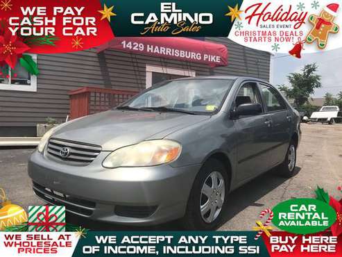 2004 TOYOTA COROLLA CE - cars & trucks - by dealer - vehicle... for sale in Columbus, OH