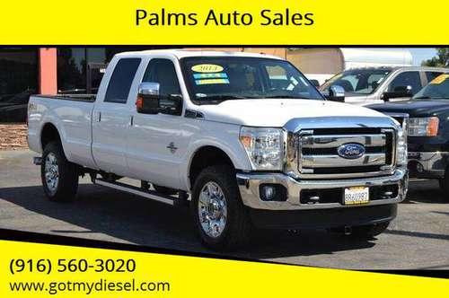 2014 Ford F-350 Lariat 4x4 Crew Cab 6.7 Diesel truck - cars & trucks... for sale in Citrus Heights, NV