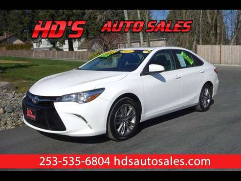 2017 Toyota Camry SE SUNROOF! BACKUP CAMERA! GREAT MPG! VERY for sale in PUYALLUP, WA