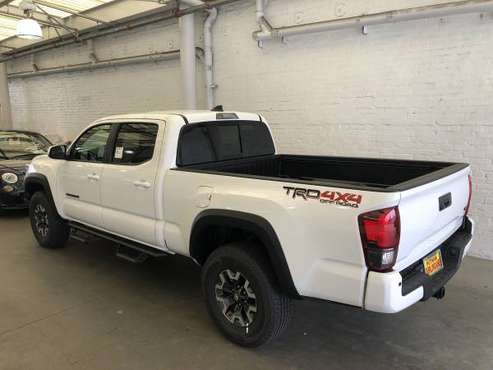 NEW 2019 TOYOTA TACOMA TRD OFF-ROAD LONGBED (PREMIUM PKG) 4X4 WHITE for sale in Burlingame, CA