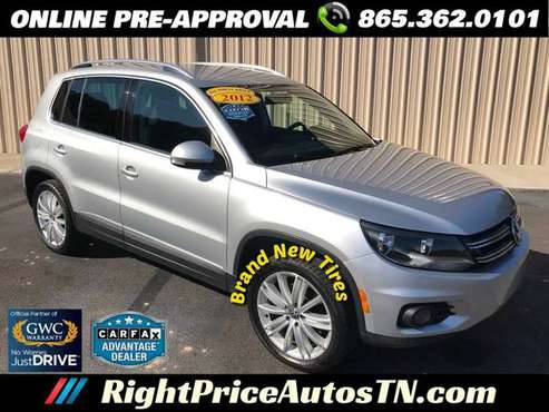 2012 VOLKSWAGEN TIGUAN S*AWD*LEATHER*New Tires*We Finance for sale in Sevierville, TN