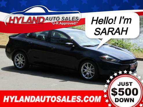 2014 DODGE DART SXT *ONLY $500 DOWN DRIVES IT HOME @ HYLAND AUTO 👍 for sale in Springfield, OR