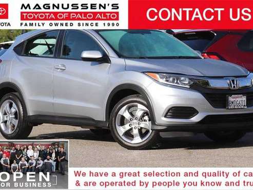 2019 Honda HRV LX suv Silver - - by dealer - vehicle for sale in Palo Alto, CA