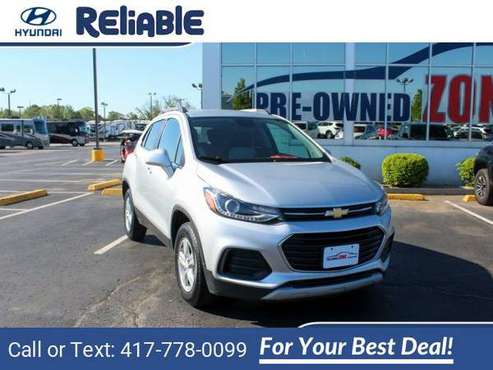 2017 Chevy Chevrolet Trax LT suv Silver Ice Metallic for sale in Springfield, MO