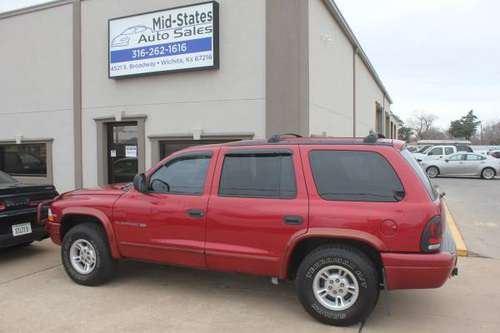 2000 DODGE DURANGO SLT 4X4 - cars & trucks - by dealer - vehicle... for sale in Wichita, KS