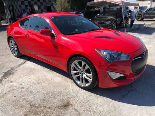 2014 HYUNDAI GENESIS r-spec COUPE TURBO stick - cars & trucks - by... for sale in Los Angeles, CA