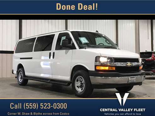 2019 Chevrolet Express 3500 LT - cars & trucks - by dealer - vehicle... for sale in Fresno, CA
