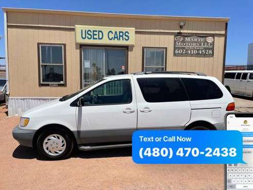 2000 TOYOTA SIENNA LE UNDER MARKET VALUE CLEAN TITLES - cars & for sale in Apache Junction, AZ
