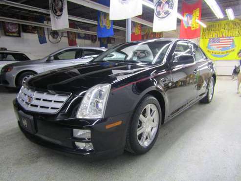 2005 CADILLAC STS BLACK MOONROOF FREE CARFAX - cars & trucks - by... for sale in Gary / Hammond 46406, IL