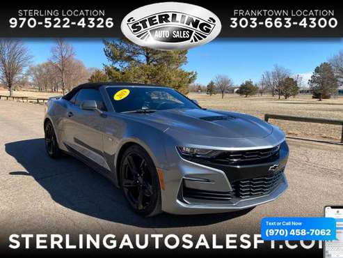 2019 Chevrolet Chevy Camaro 2dr Conv 2SS - CALL/TEXT TODAY! - cars & for sale in Sterling, CO