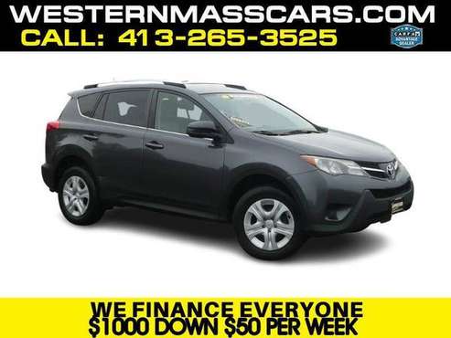 2013 TOYOTA RAV-4 LE GAS SAVER - - by dealer - vehicle for sale in Springfield, MA