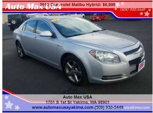 2010 Chevrolet Malibu Hybrid !!! - cars & trucks - by dealer -... for sale in Yakima, WA