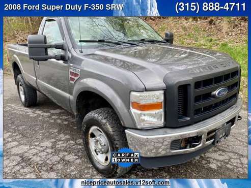 2008 Ford Super Duty F-350 SRW 4WD Reg Cab 137 XL for sale in new haven, NY