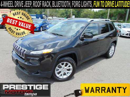 2015 Jeep Cherokee Latitude 4WD for sale in Lutz, FL