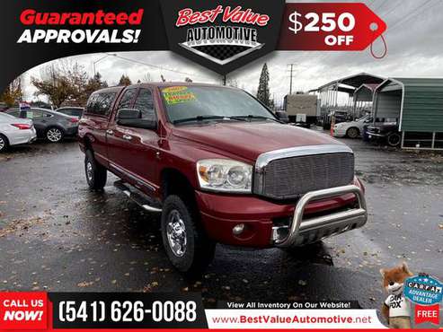 2007 Dodge Ram 3500 Laramie FOR ONLY $576/mo! - cars & trucks - by... for sale in Eugene, OR