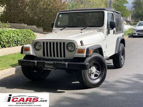 2006 Jeep Wrangler 4x4 Sport RHD Automatic Clean Title & CarFax Cert for sale in Burbank, CA