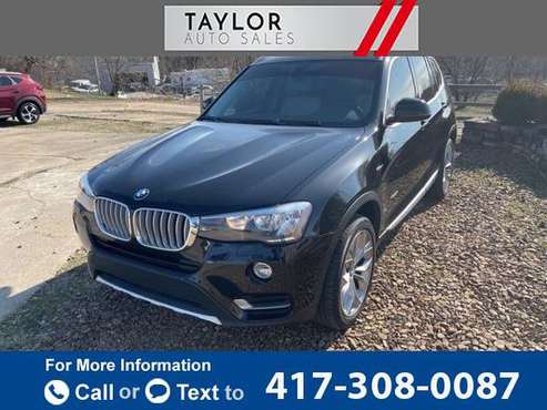 2016 BMW X3 xDrive28i AWD 4dr SUV suv BLACK - - by for sale in Springdale, MO