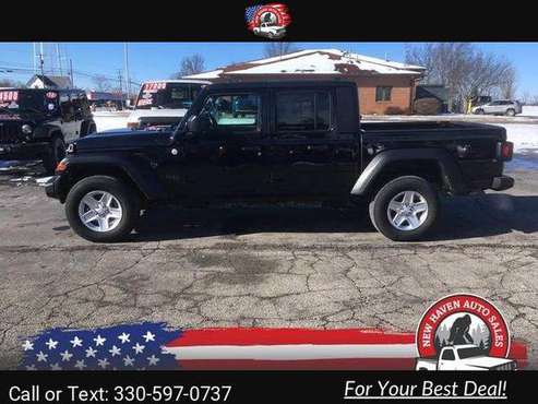 2020 Jeep Gladiator Sport S pickup Black - - by dealer for sale in Mansfield, OH