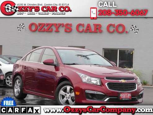 2015 Chevrolet Cruze 4dr Sdn Auto 1LT RS**WE WORK WITH ANY CREDIT**... for sale in Garden City, ID