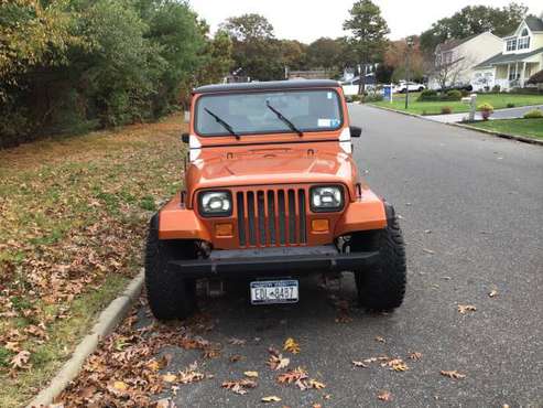 1989 Jeep Wrangler YJ - cars & trucks - by owner - vehicle... for sale in Holtsville, NY