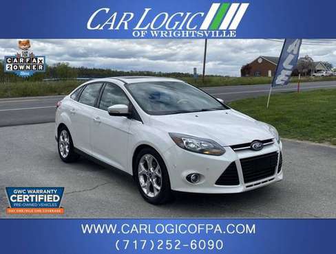 2012 Ford Focus Titanium 4dr Sedan - - by dealer for sale in Wrightsville, PA