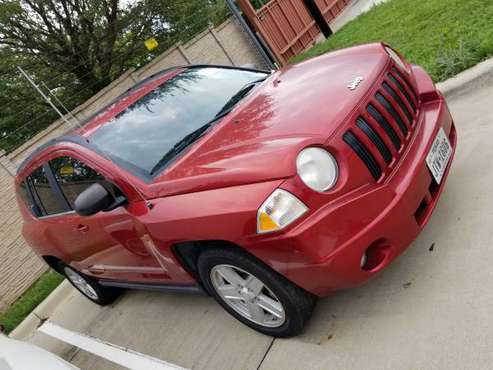 2010 Jeep compass sport red 4cyl 125k auto clean for sale in Addison, TX