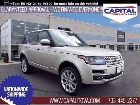 2014 Land Rover Range Rover 3 0L V6 Supercharged HSE for sale in CHANTILLY, District Of Columbia