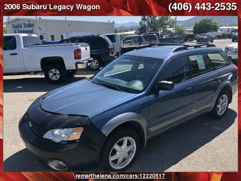 2006 Subaru Legacy Wagon Outback 2.5i Auto *Trade-In's, Welcome!* for sale in Helena, MT