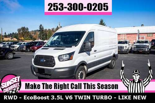 2017 Ford Transit-250 Base Medium Roof Cargo Van for sale in Sumner, WA