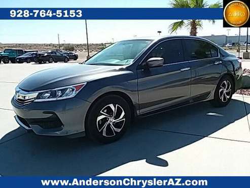 2016 *Honda* *Accord Sedan* *4dr I4 CVT LX* - cars & trucks - by... for sale in Lake Havasu City, AZ