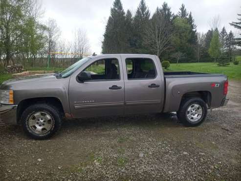 2012 Chevy Siverado Lt z71 crew 4 by 4 for sale in Bear Lake, PA