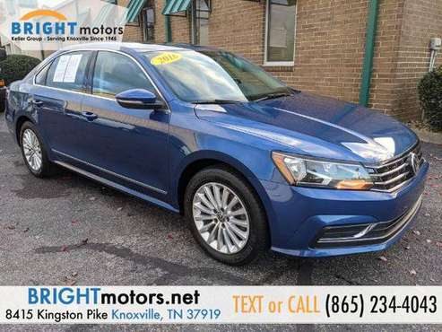 2016 Volkswagen Passat SE PZEV 6A HIGH-QUALITY VEHICLES at LOWEST... for sale in Knoxville, NC