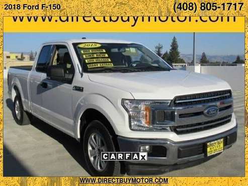 2018 Ford F-150 XLT F150 ***One Owner*** - cars & trucks - by dealer... for sale in San Jose, CA