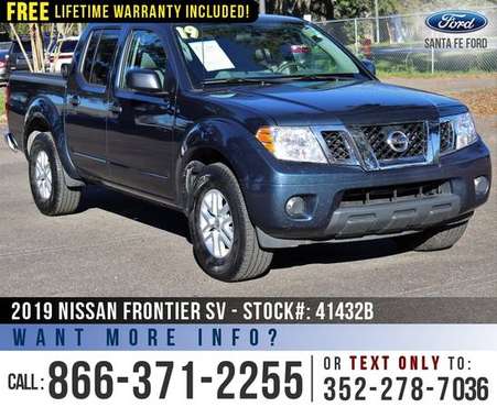 2019 Nissan Frontier SV Bluetooth, Cruise Control, Touchscreen for sale in Alachua, AL