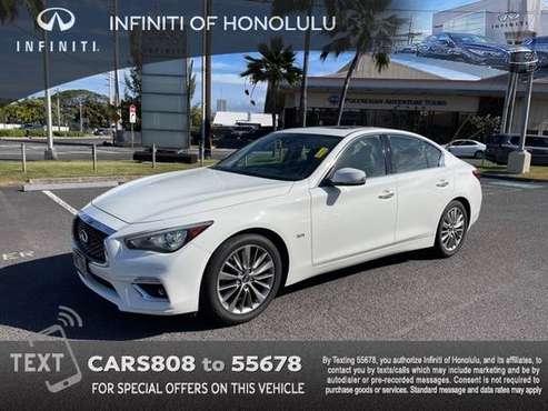 2018 INFINITI Q50 3 0t LUXE - - by dealer - vehicle for sale in Honolulu, HI