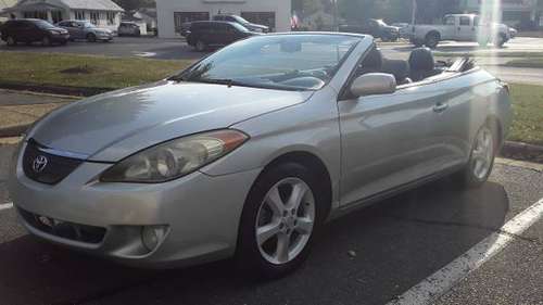 2006 TOYOTA CAMRY SOLARA, SILVER for sale in MANASSAS, District Of Columbia