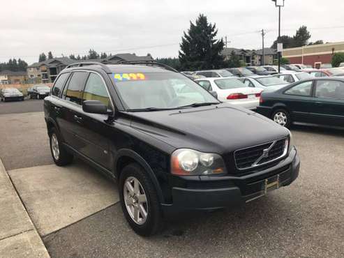 2005 VOLVO XC90 4DR AWD 2.5 5CY 198K MILES LEATHER LOADED LOCAL CAR for sale in Spanaway, WA