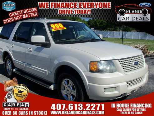 NO Credit Check Financing Low Down Payments 2005 Ford Expedition... for sale in Maitland, FL