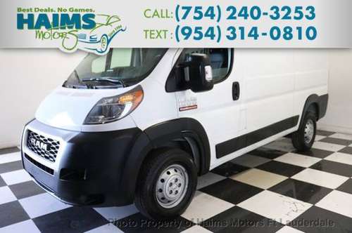 2019 Ram ProMaster Cargo Van 1500 Low Roof 136 WB for sale in Lauderdale Lakes, FL