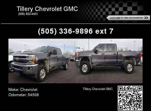 2015 Chevrolet Chevy Silverado 2500HD LT - - by dealer for sale in Moriarty, NM