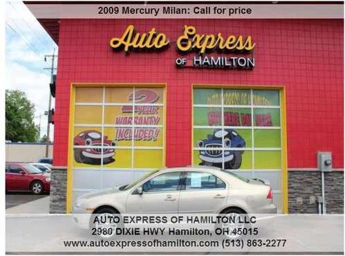 2009 Mercury Milan 599 Down TAX Buy Here Pay Here for sale in Hamilton, OH