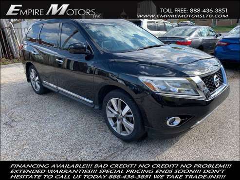 2013 Nissan Pathfinder Platinum 4WD. WARRANTY! 3Rd Row! DVD... for sale in Cleveland, OH