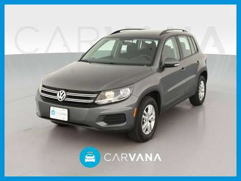 2015 VW Volkswagen Tiguan 2 0T S 4Motion Sport Utility 4D suv Gray for sale in Colorado Springs, CO