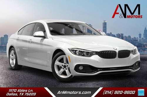 2020 BMW 4 Series 430i Gran Coupe - FINANCING AVAILABLE! - cars &... for sale in Dallas, TX